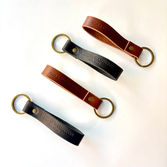 AGH x Tundra Leather Made in Hamilton Keychain