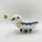 White Speckled Journey Bird Bowl