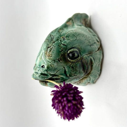 Wall Hanging Fish Head
