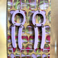 Double Bar Mini Earrings