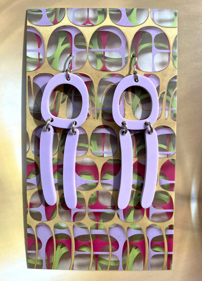 Double Bar Mini Earrings