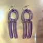 Double Bar Mini Earrings