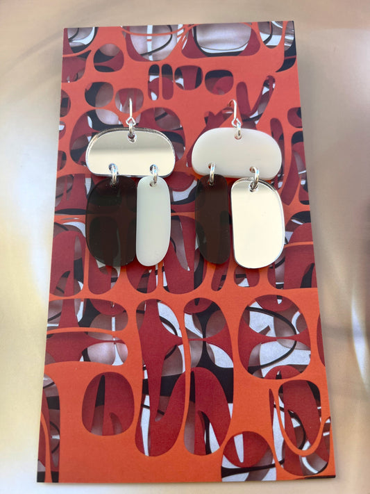 Remixed Ovoid Trio Earrings