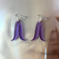 Joined Feathers Mini Earrings