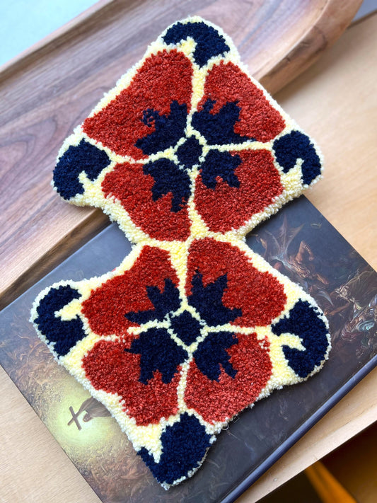 Tufted Double Coaster