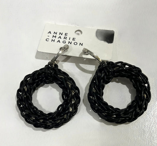 Tulum Pewter & Black Earring
