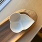 White Dotted Leaf Bowl