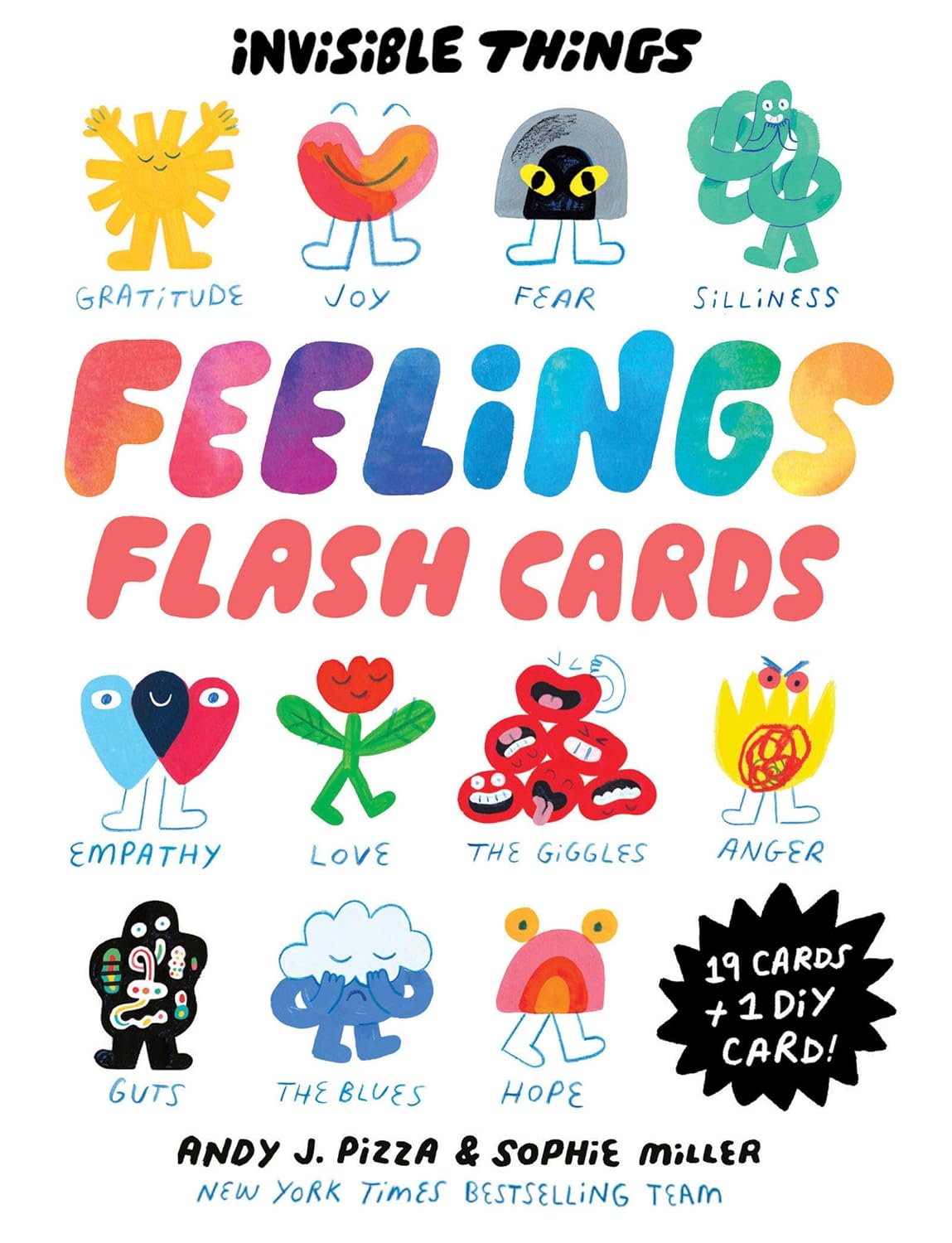 Invisible Things Feelings Flash Cards