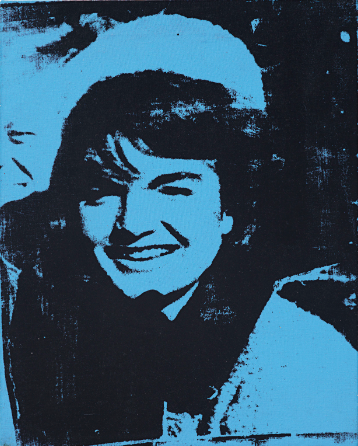 Warhol - Jackie, 1964 (blue)