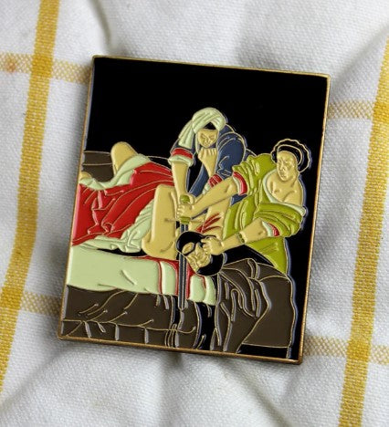 Judith Slaying Holofernes Pin