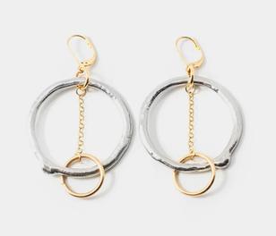 Miota Earring in Gold & Silver