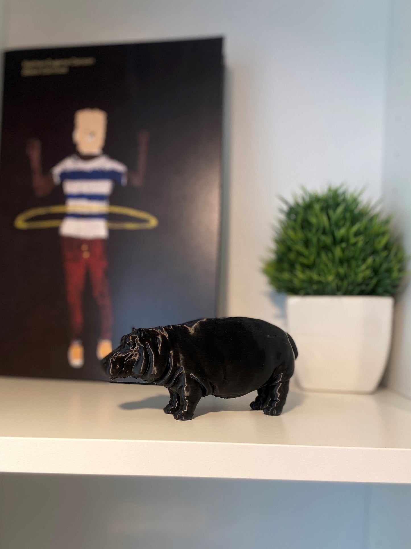 Nathan Carson 3D Printed Hippo