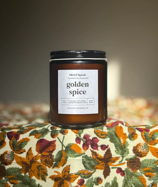 Golden Spice Candle