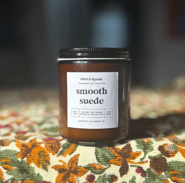 Smooth Suede Candle