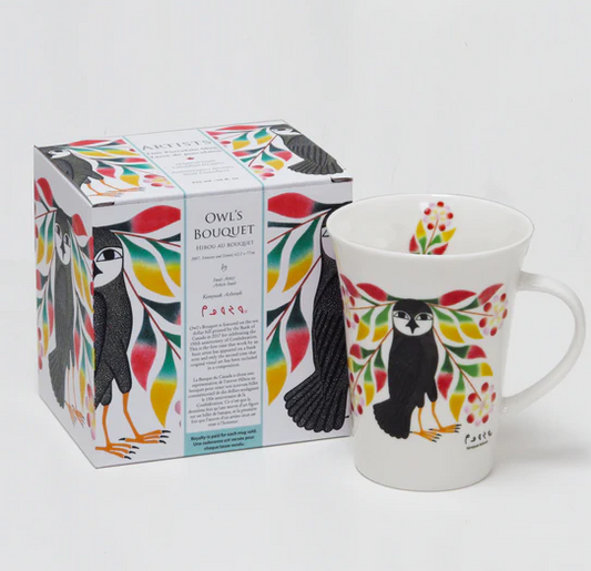 Owl Bouquet Mug