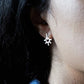 Burst Earrings Silver