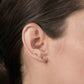 Long Wave Studs Gold