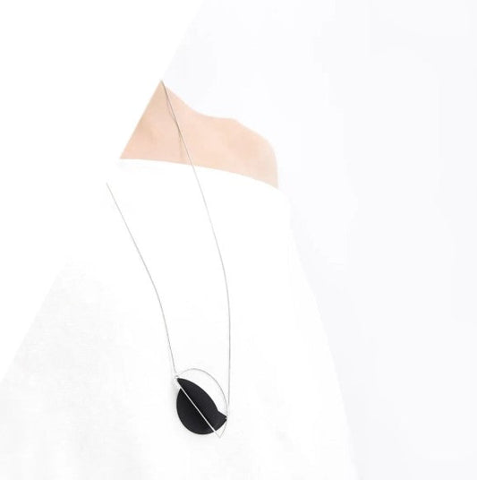 Demi Junction Necklace Silver