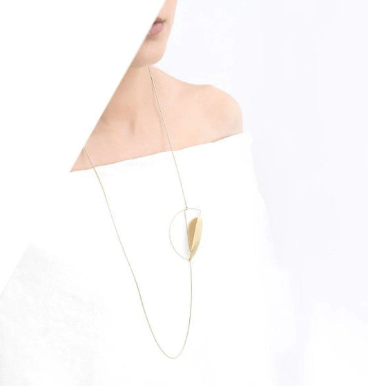 Demi Junction Necklace Gold