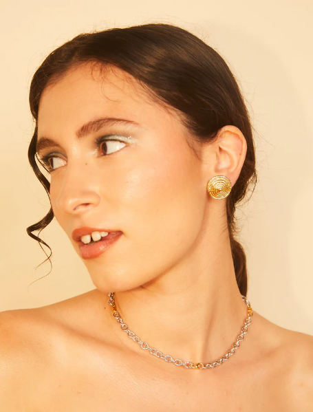 Conic Earrings Gold