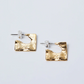 Mini Square Studs Gold