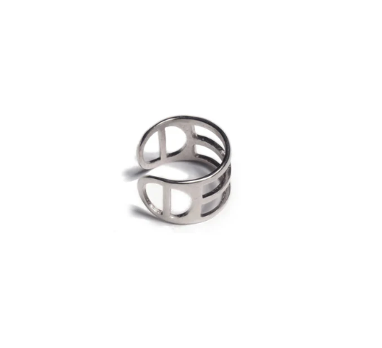 Tri-line Ring Silver