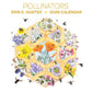 Pollinators 2026 Wall Calendar
