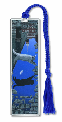 Puddle Jumping the Moon Bookmark