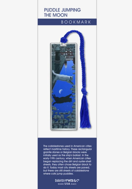 Puddle Jumping the Moon Bookmark