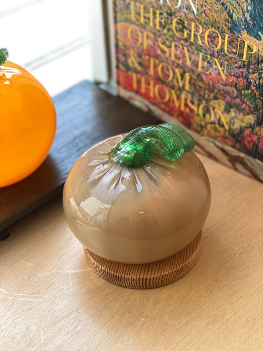 Large Glass Pumpkin