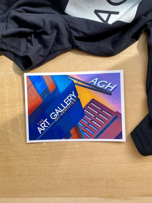 AGH Building Art Card