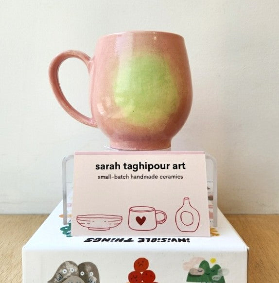 Sarah Taghipour Strawberry Matcha Mug