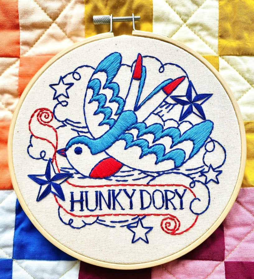 Hunky Dory Embroidery Kit