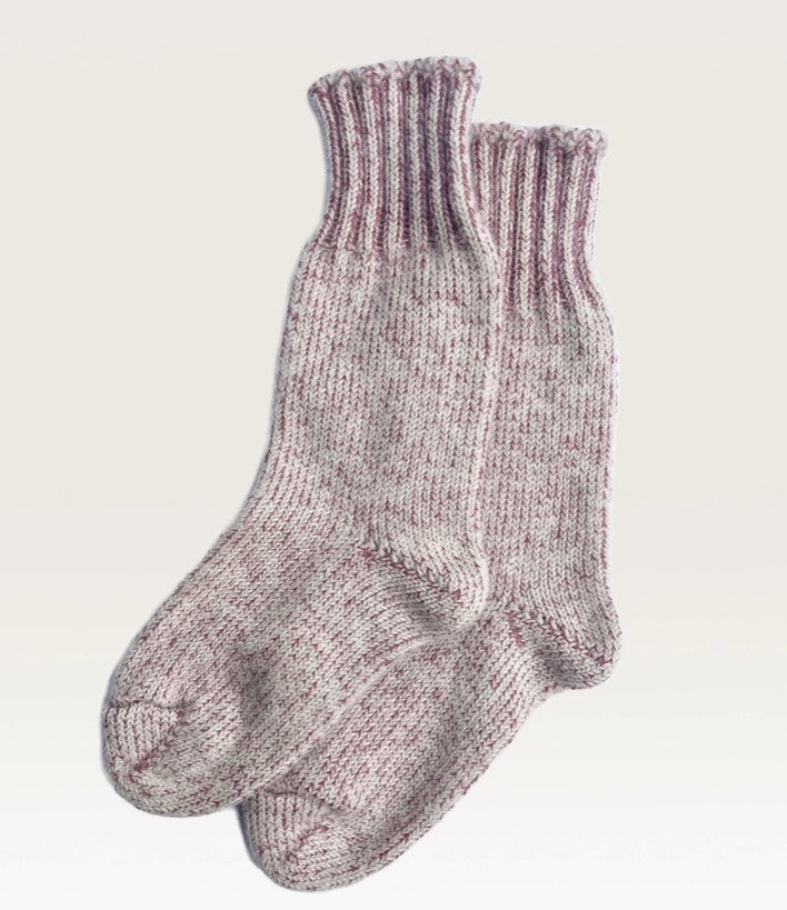 Sunday Socks Rose Cream