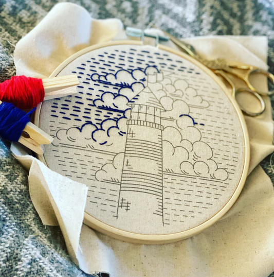 Lighthouse Embroidery Kit