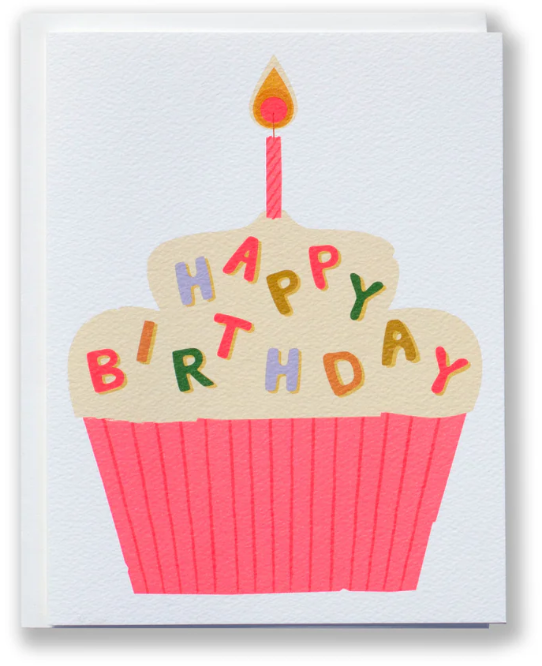 Birthday Cupcake Card