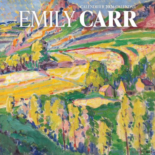 Emily Carr 2026 Wall Calendar