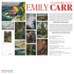 Emily Carr 2026 Wall Calendar