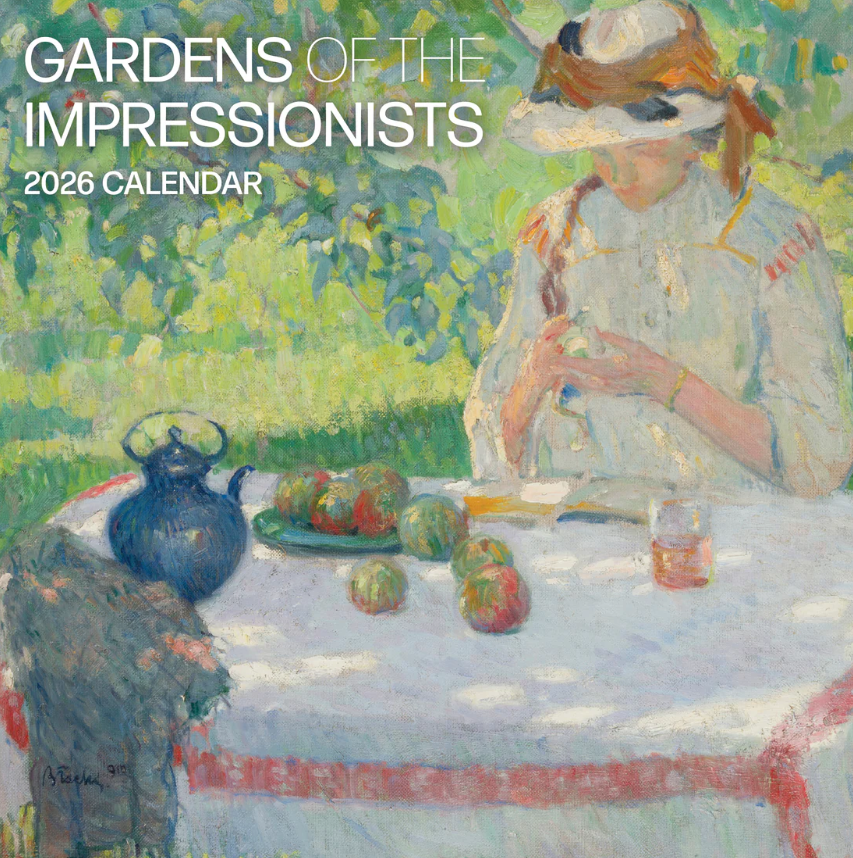 Gardens of Impressionists 2026 Wall Calendar