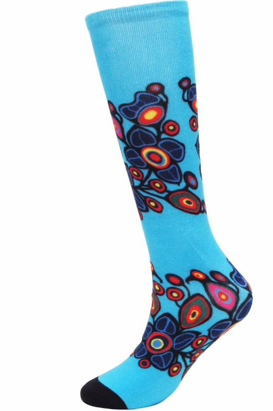 S/M Flowers & Birds Socks