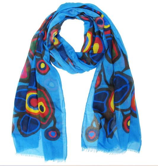 Flowers & Birds Scarf