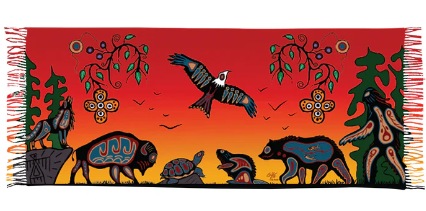 Grandfather Teachings Shawl