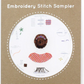 Floral Bun Embroidery Stitch Sampler