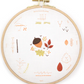 Autumn Embroidery Stitch Sampler