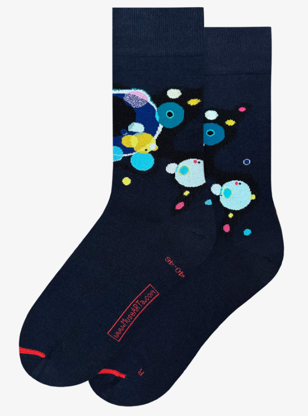 Sm Several Circles Art Socks
