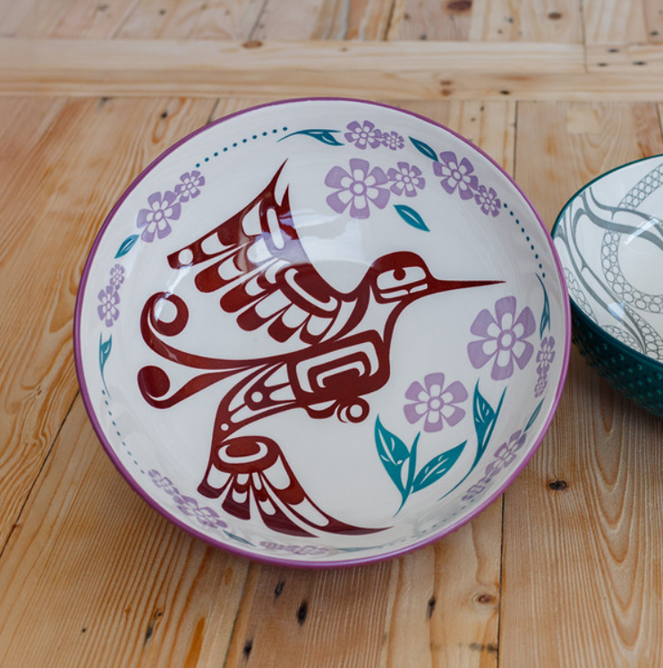 Francis Hummingbird Serving Bowl