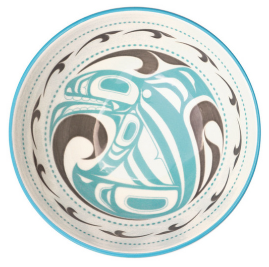 Killer Whale Art Bowl