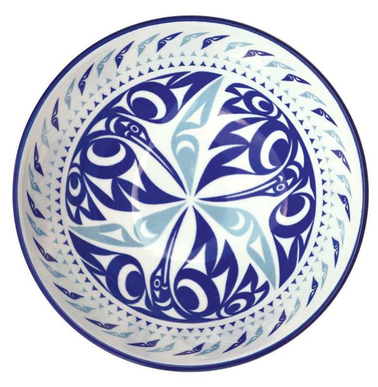 Maynard Hummingbird Art Bowl
