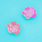 Peony Enamel Pin
