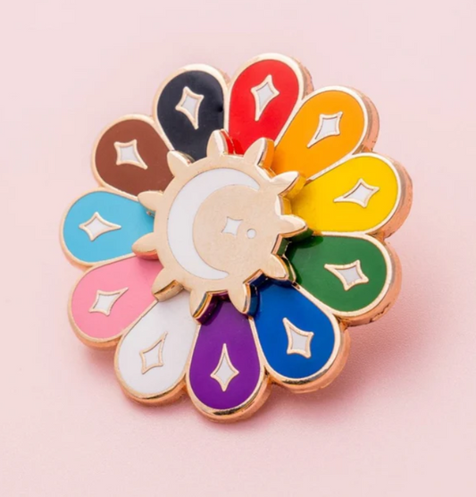 Rainbow Wheel Star Power Pin